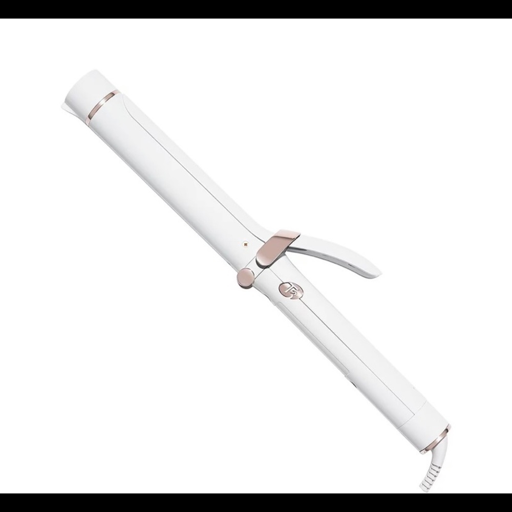 T3 Singlepass Curl 1 1/4” White and Rose Gold